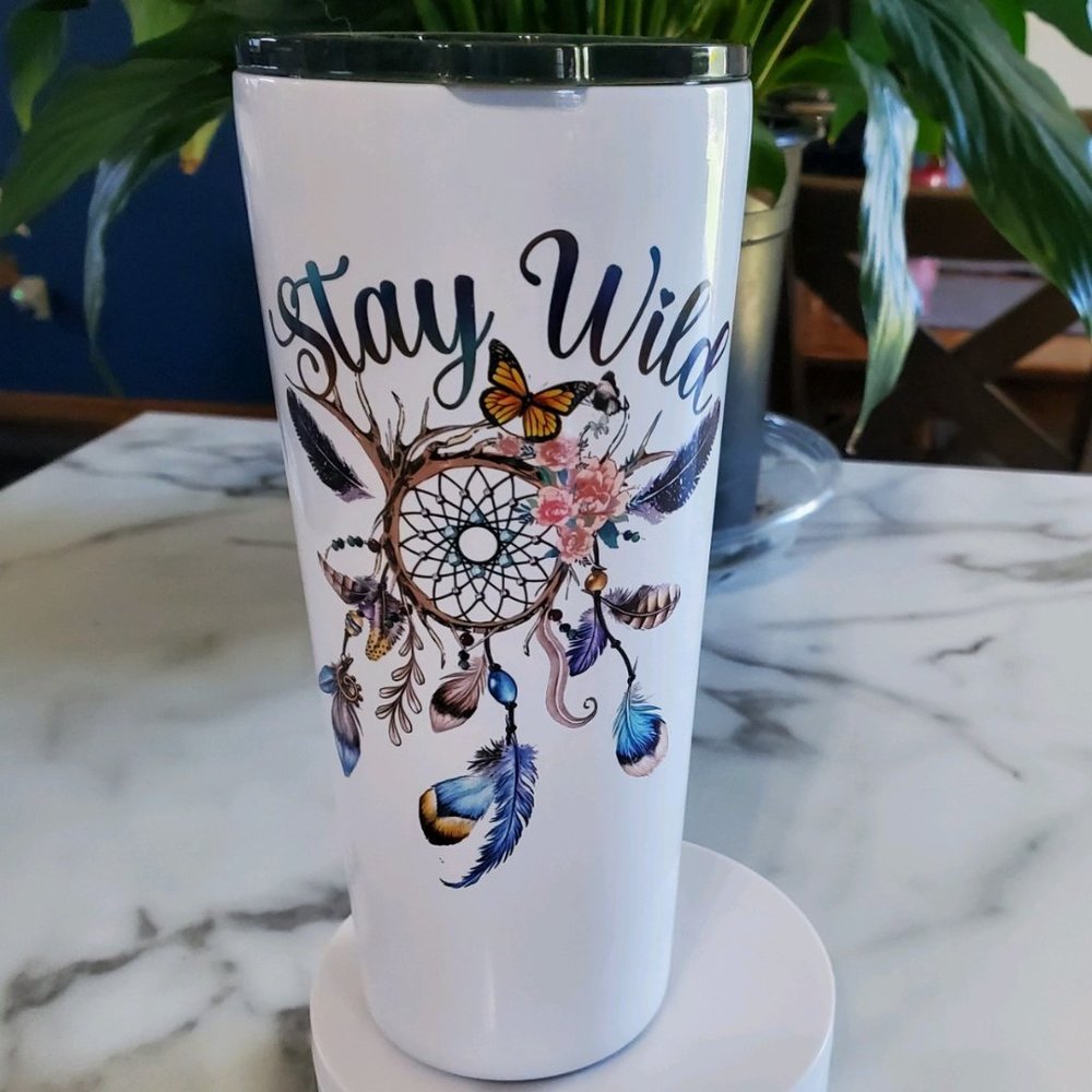 Stay Wild 22oz Tumbler Dream Catcher🎉sale